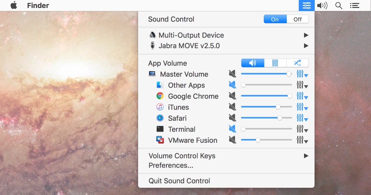 Set Per App Audio Output Mac Chrome